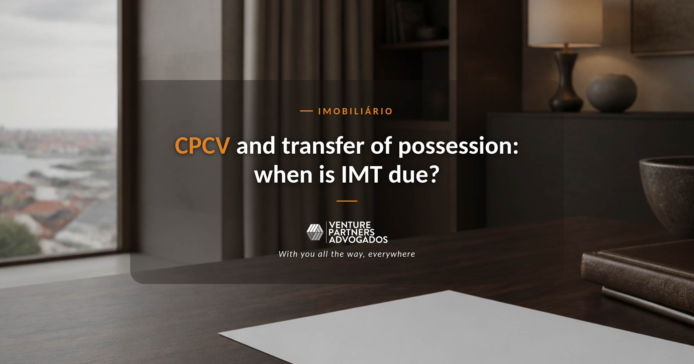 Signing a promissory agreement for a property purchase