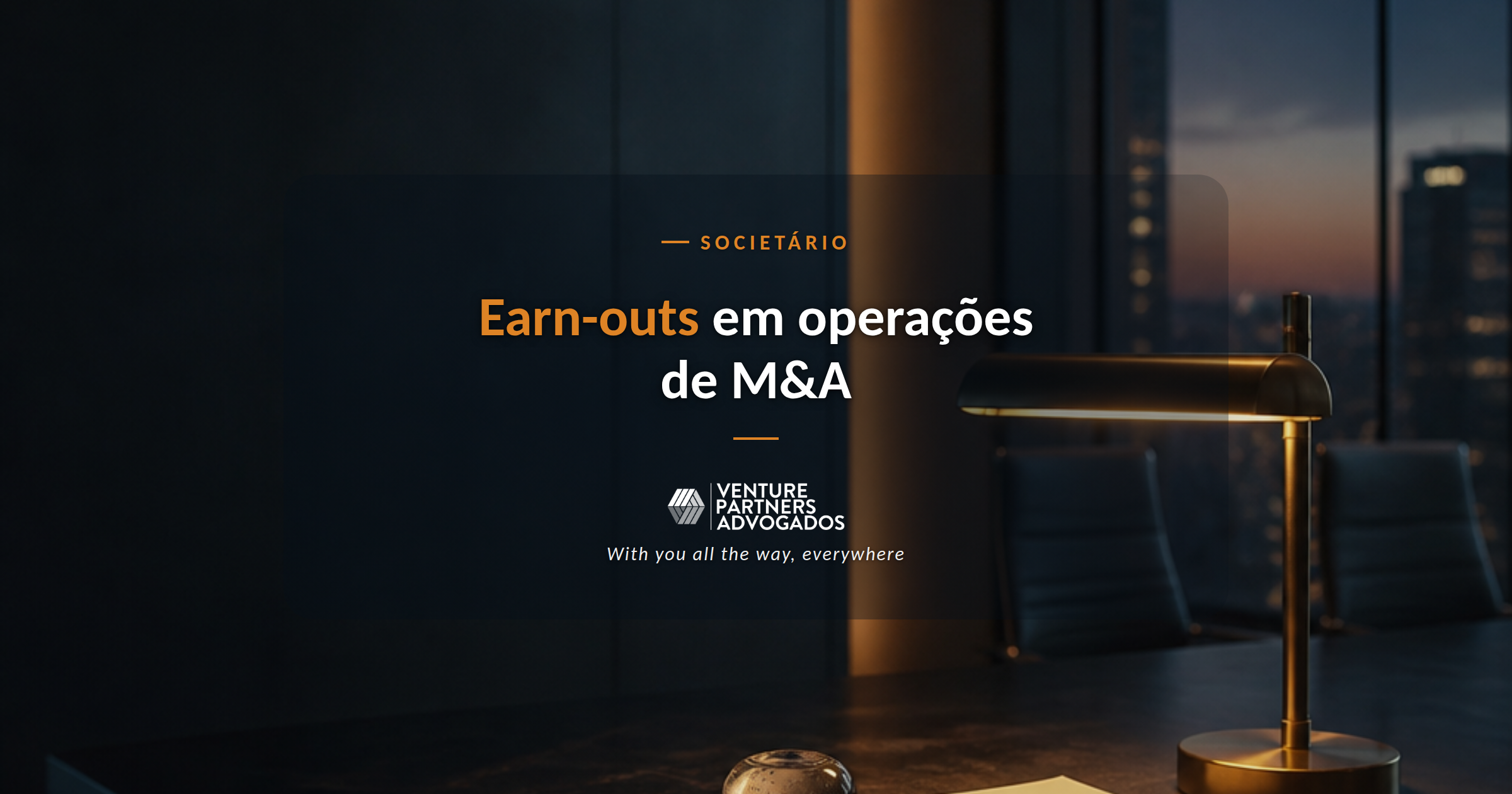 Reunião de negociação de uma operação de fusões e aquisições